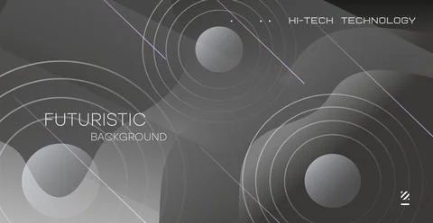 Abstract geometric background. Gradient minimalist retro poster graphics ve.. Stock Illustration