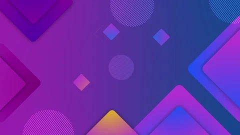 Abstract geometric background with gradient shapes and circles modern digit.. Stock Footage 339289202