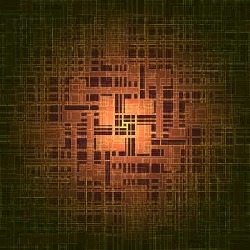 Abstract geometric background, graphic visualization of data, interaction, sc Stock Illustration