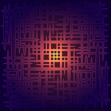 Abstract geometric background, graphic visualization of data, interaction, sc Stock Illustration