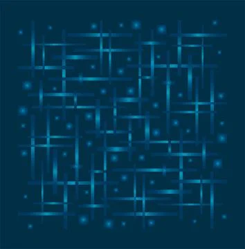 Abstract geometric background, graphic visualization of data, interaction, sc Stock Illustration