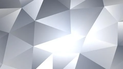 Abstract geometric background with gray and white shapes Stock Illustration