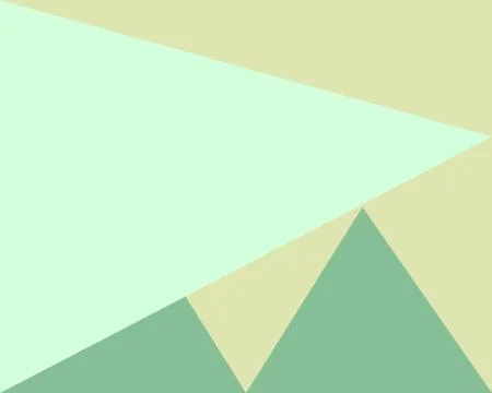 Abstract geometric background, green triangle shape pattern. Stock Illustration