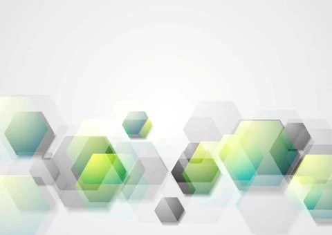 Abstract geometric background with hexagons Abstract geometric background ... Stock Photos