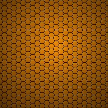 Abstract geometric background with hexagons, honeycomb pattern イラスト素材