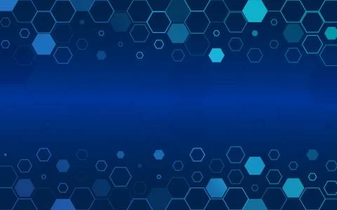 Abstract geometric background with hexagons. Stock Illustration