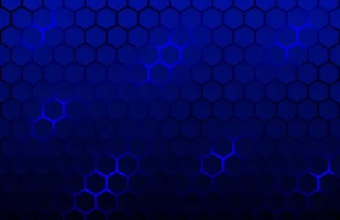 Abstract geometric background with hexagons Stock Illustration