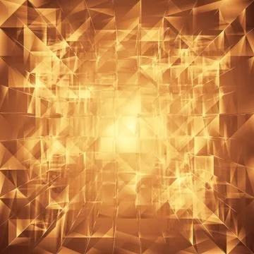 Abstract Geometric Background. High Technology, Data Transfer Concept Stock Illustration