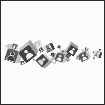 Abstract geometric background Stock Illustration