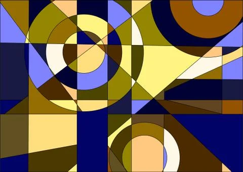 Abstract geometric background Stock Illustration