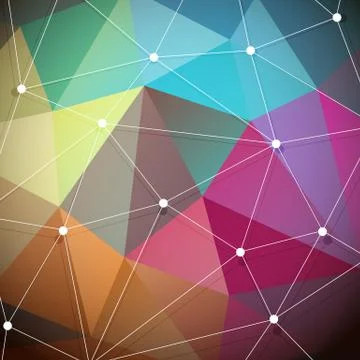 Abstract geometric background Stock Illustration