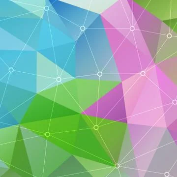 Abstract geometric background Stock Illustration
