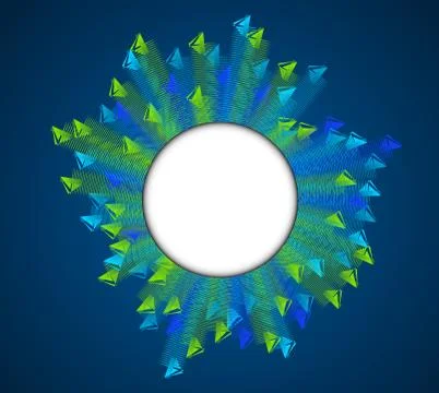 Abstract geometric background Stock Illustration