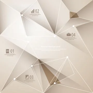 Abstract geometric background Illustrazione stock