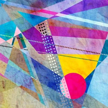 Abstract geometric background Stock Illustration