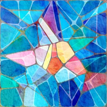 Abstract geometric background Stock Illustration