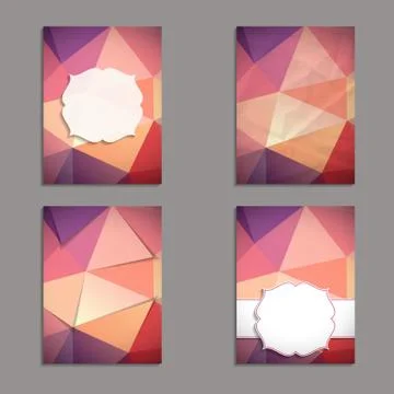 Abstract geometric background Stock Illustration