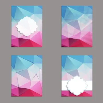 Abstract geometric background Stock Illustration