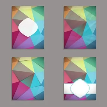 Abstract geometric background Stock Illustration