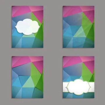 Abstract geometric background Stock Illustration