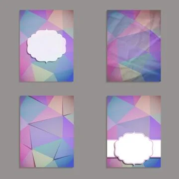 Abstract geometric background Stock Illustration