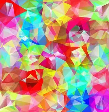 Abstract geometric background Stock Illustration