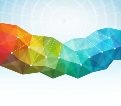 Abstract Geometric Background Stock Illustration