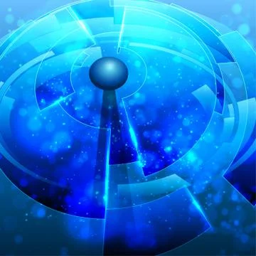 Abstract geometric background Stock Illustration