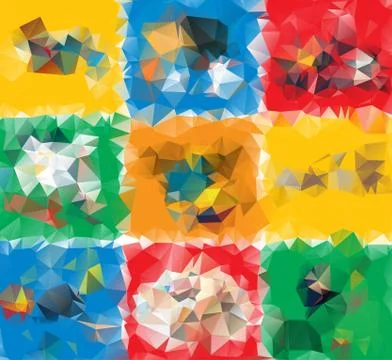 Abstract Geometric Background Stock Illustration