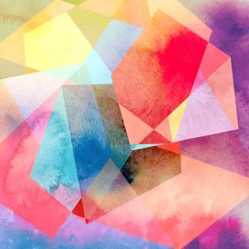 Abstract geometric background Stock Illustration