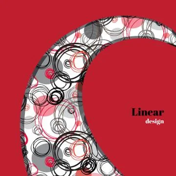 Abstract geometric background. Stockillustratie