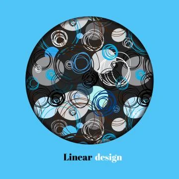Abstract geometric background. Stock Illustration