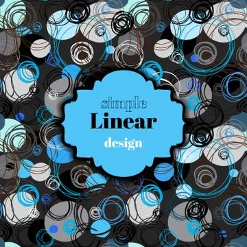 Abstract geometric background. Stock Illustration