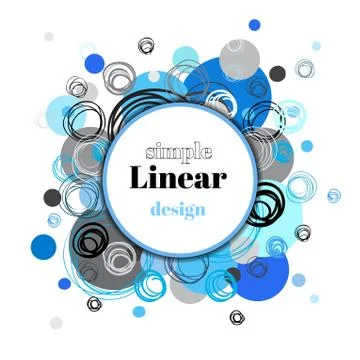 Abstract geometric background. Stock Illustration