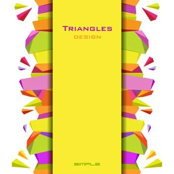 Abstract geometric background. Stock Illustration