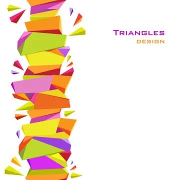 Abstract geometric background. Stock Illustration