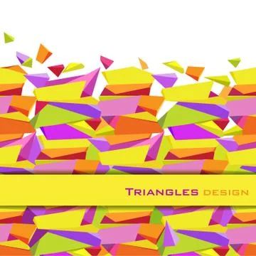 Abstract geometric background. Stock Illustration