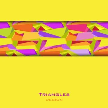 Abstract geometric background. Stock Illustration