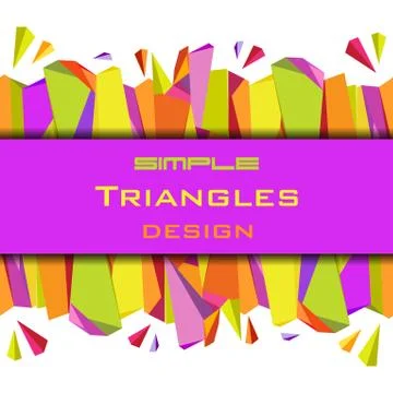 Abstract geometric background. Stock Illustration