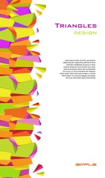 Abstract geometric background. Stock Illustration