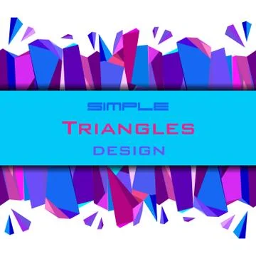 Abstract geometric background. Stock Illustration