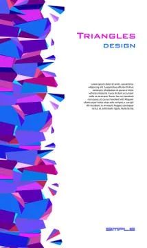 Abstract geometric background. Stock Illustration