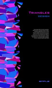 Abstract geometric background. Stock Illustration