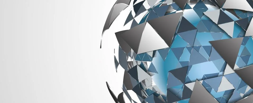 Abstract geometric background Stock Illustration