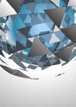 Abstract geometric background Stock Illustration