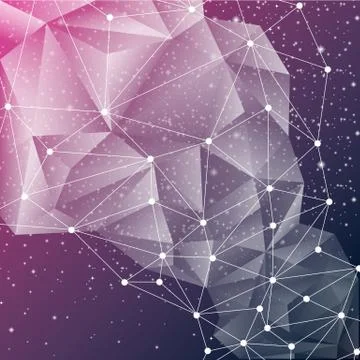 Abstract geometric background Stock Illustration