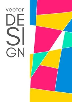 Abstract geometric background. Stock Illustration