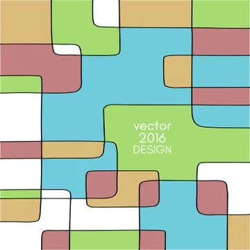 Abstract geometric background. Stock Illustration