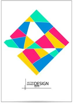 Abstract geometric background. Stock Illustration