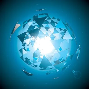 Abstract geometric background Stock Illustration